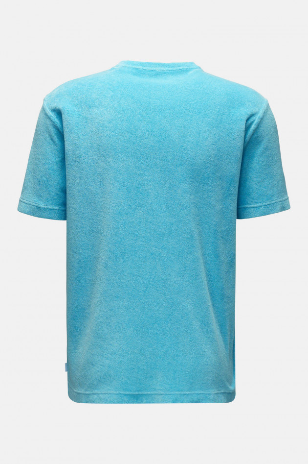 04651/ Frottee T-Shirt TERRY in Türkis