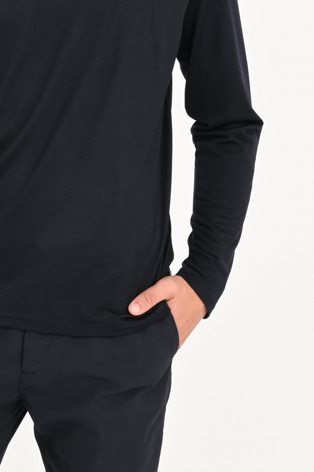 04651/ Longsleeve in Navy