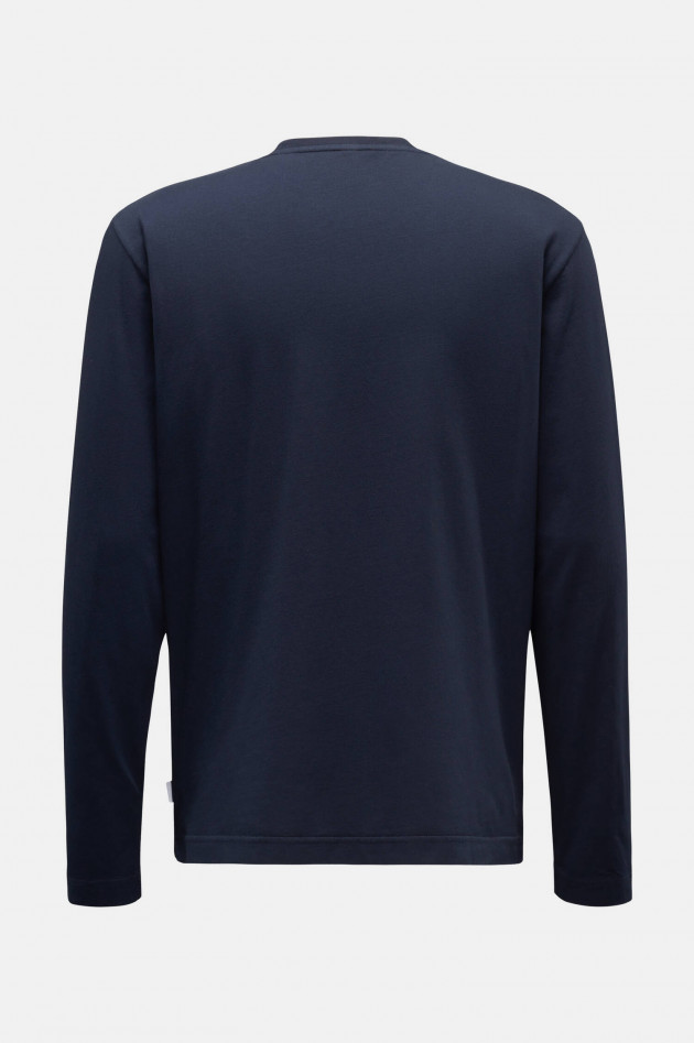 04651/ Langarm Shirt in Navy