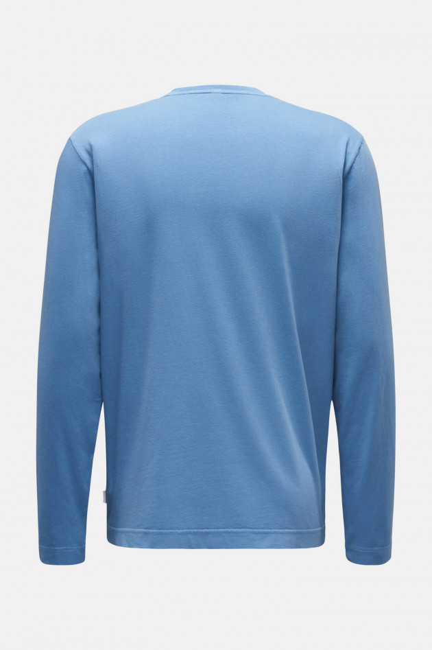 04651/ Langarm Shirt in Hellblau