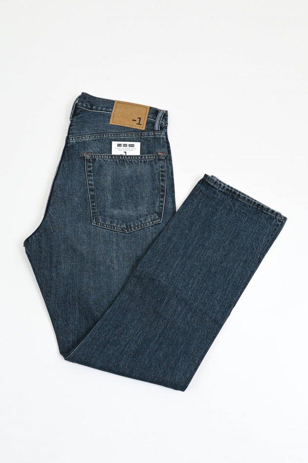-1 Jeans NORDIC WORN IN in Deep Blue
