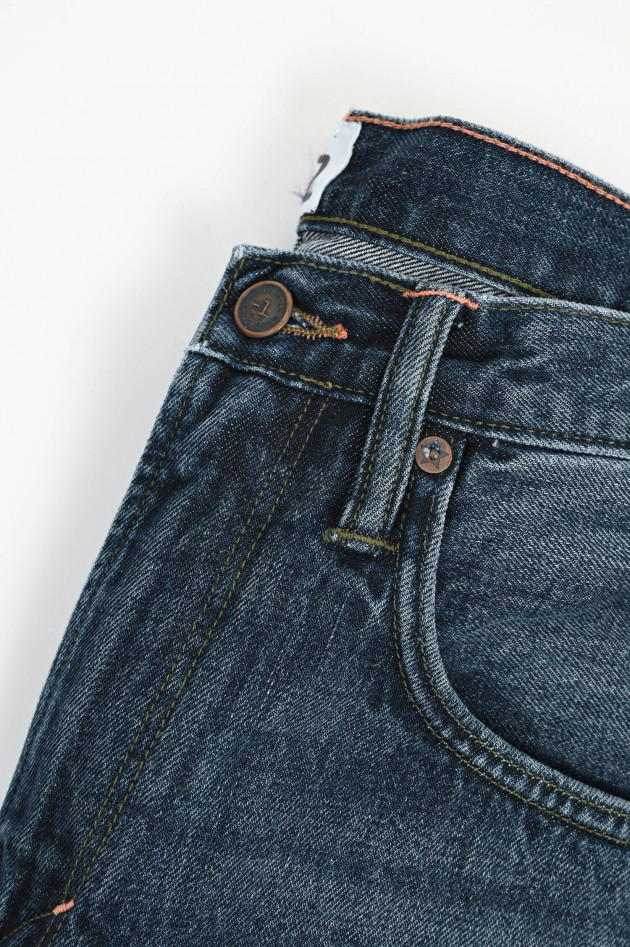 -1 Jeans NORDIC WORN IN in Deep Blue