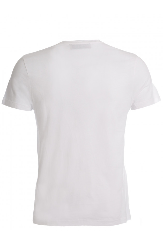 Etro T-Shirt Weiß mit Kopfhörern