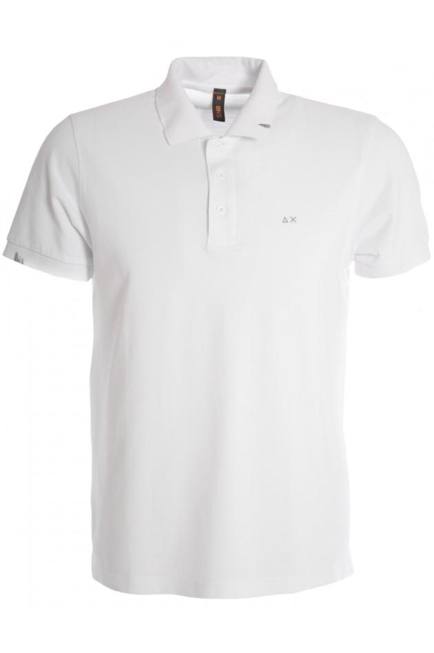 Poloshirt Weiß Sun 68