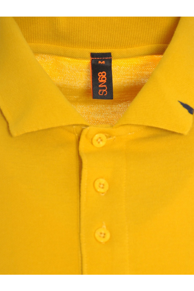 Poloshirt Yellow Mustard Sun 68