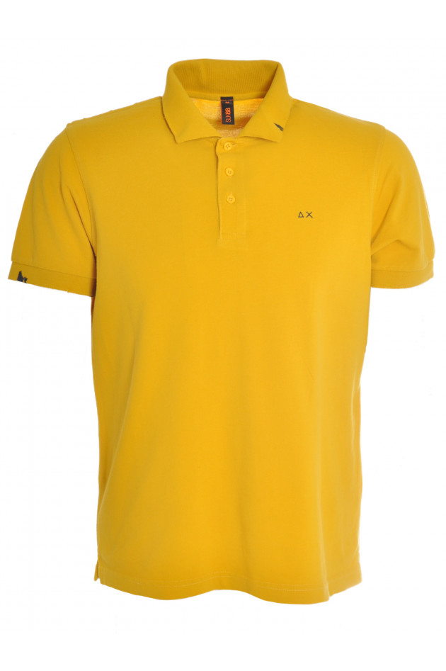 Poloshirt Yellow Mustard Sun 68