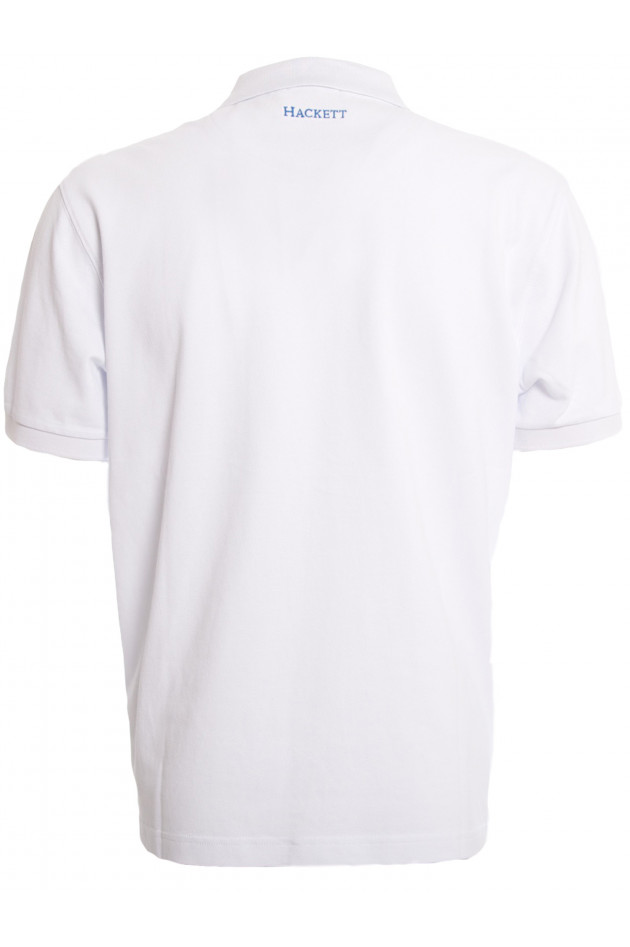 Polo-Shirt Weiß Hackett