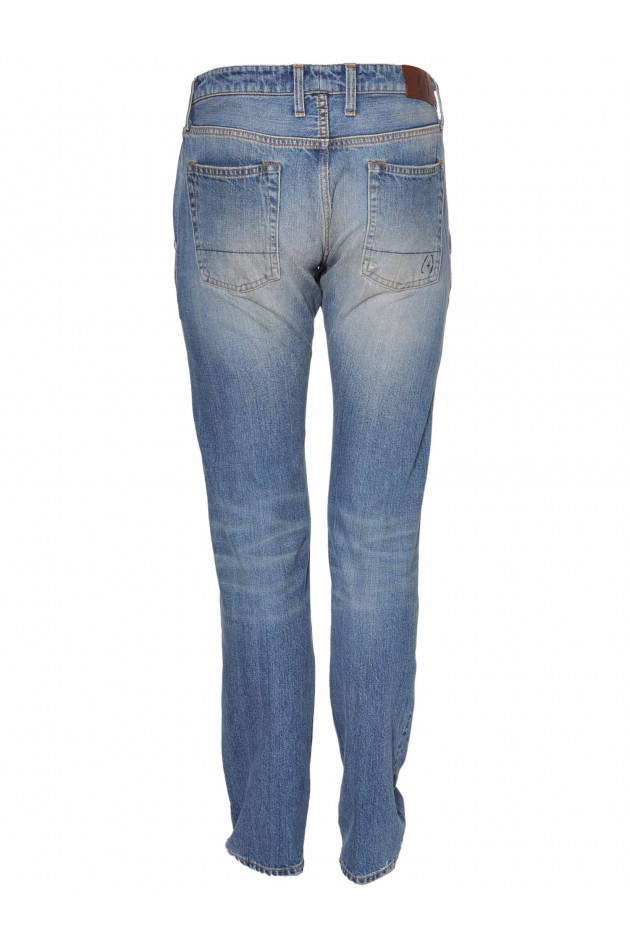 Jeans mit Used-Details People
