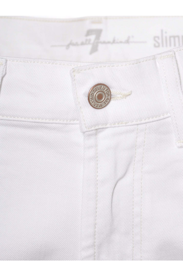 Jeans Slimmy Weiß Seven for all Mankind