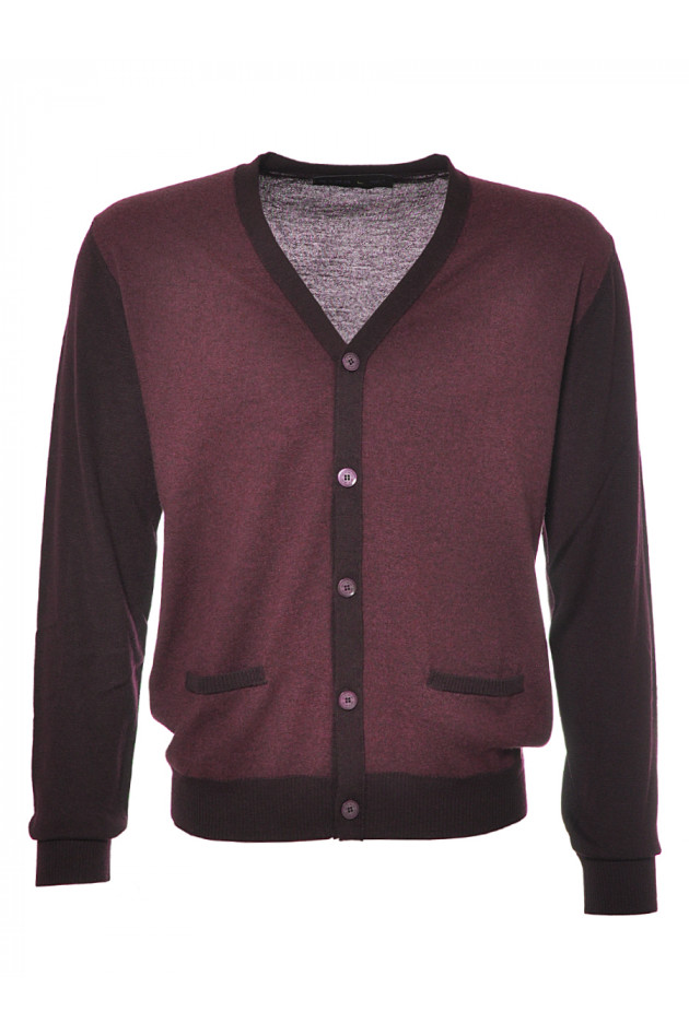 Strickjacke Bordeaux