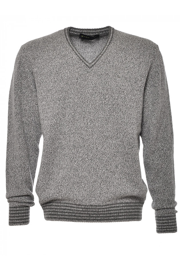 Wollpullover Grau
