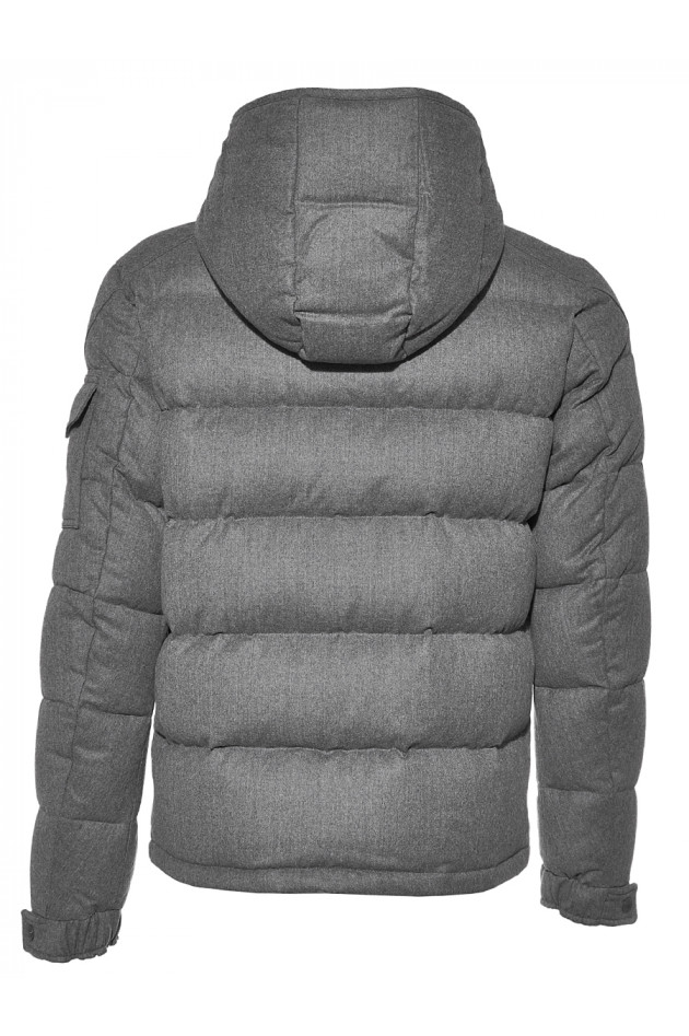 Daunen Jacke MONTGENEVRE Mittelgrau