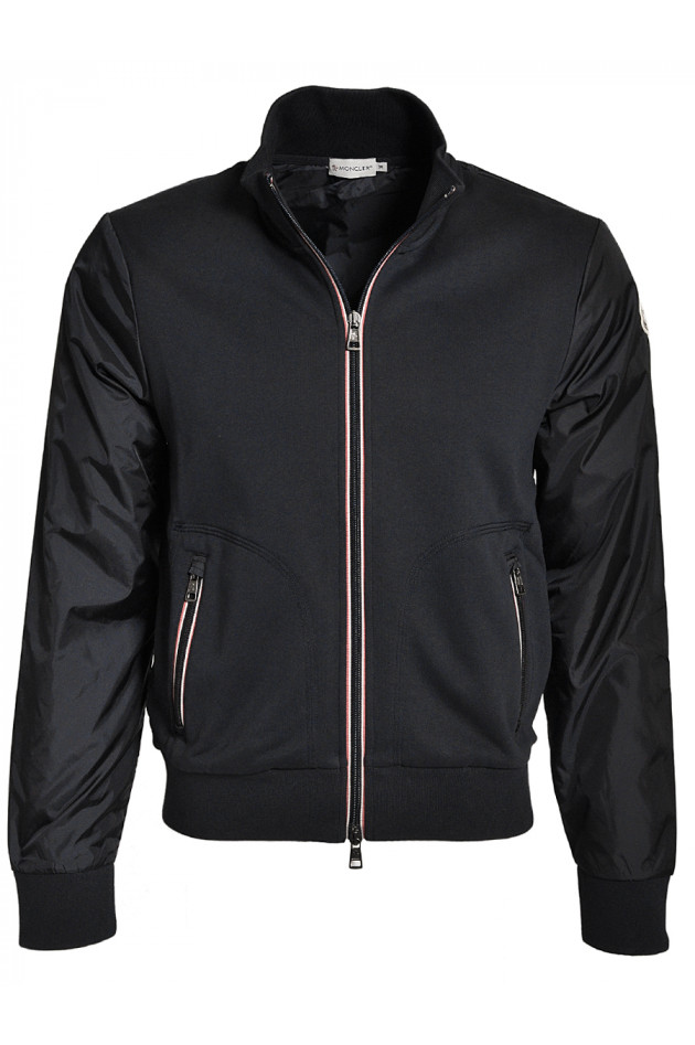 Zippjacke Navy