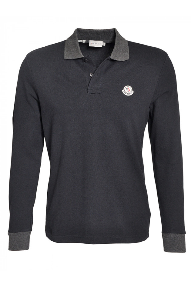 Poloshirt Navy/Grau