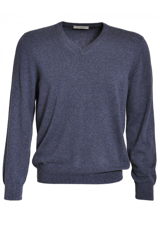 Kaschmirpullover Jeansblau