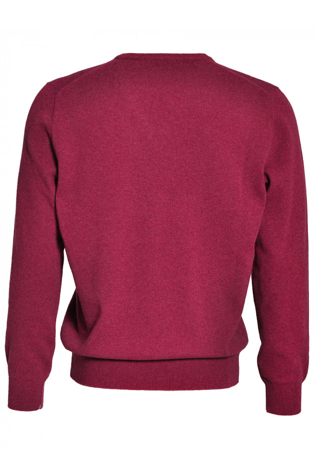 Kaschmirpullover Himbeer