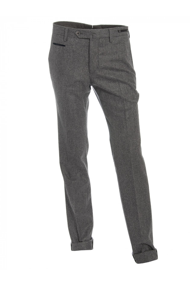 PT01 Wollhose Slim Fit in Mittelgrau