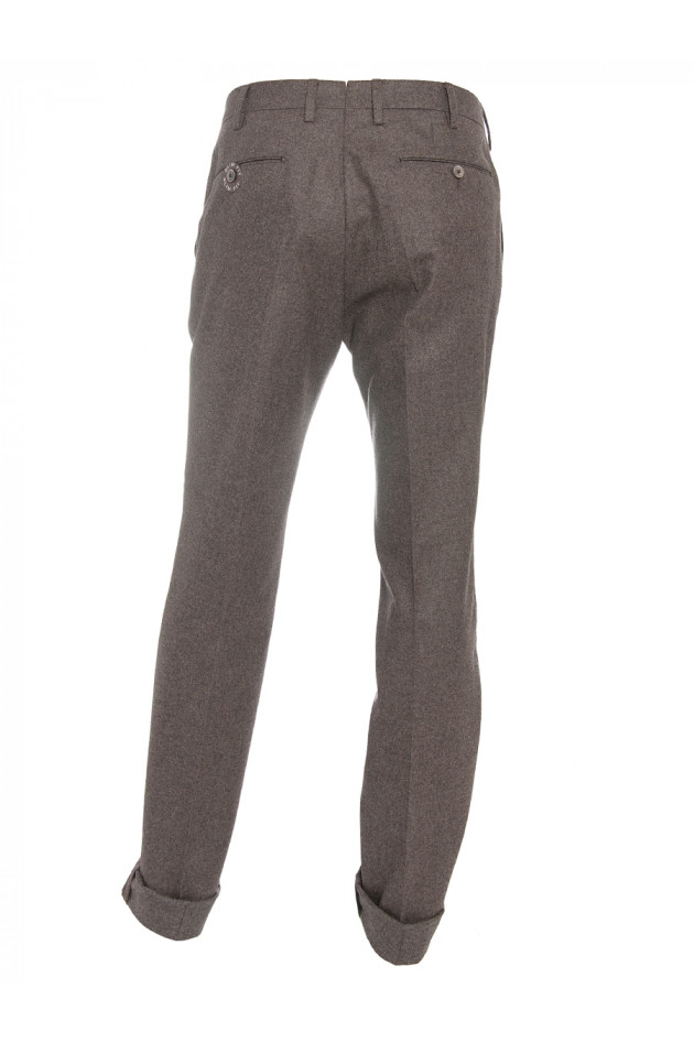 PT01 Wollhose Slim Fit in Taupe