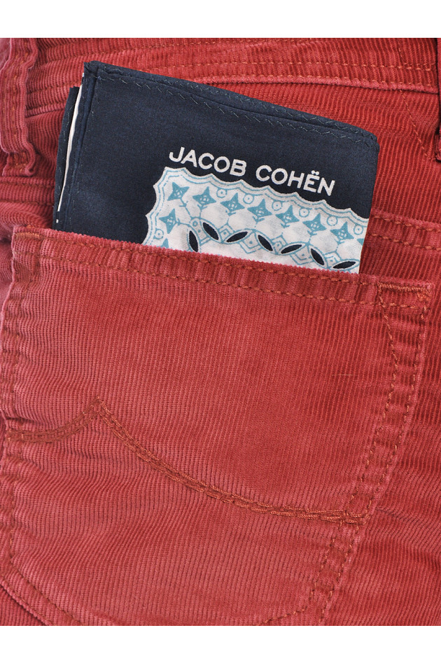 Jacob Cohen Cordhose Rot