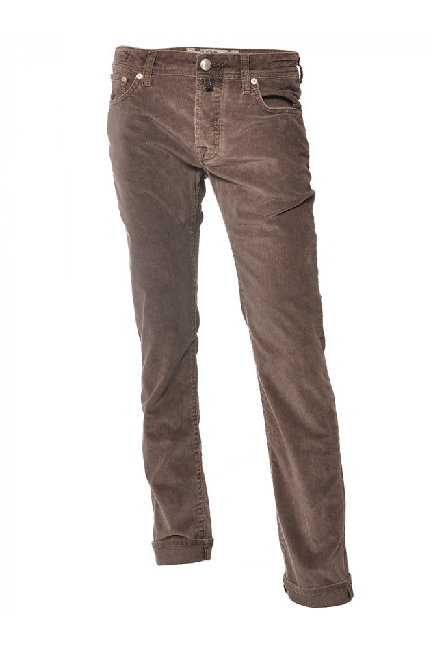 Cordhose Braun