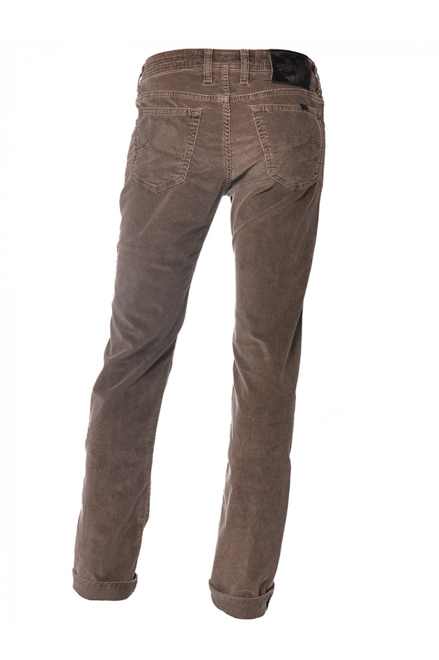 Cordhose Braun