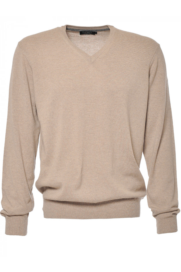 Pullover Beige mit Patch