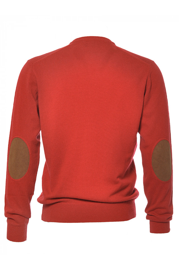 Pullover Rot mit Patch