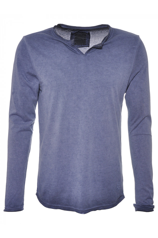 Better Rich Longsleeve Blau im Vintage Style