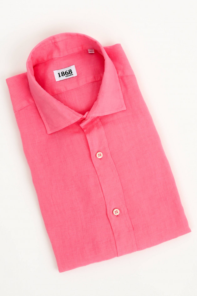 1868 Leinenhemd in Pink
