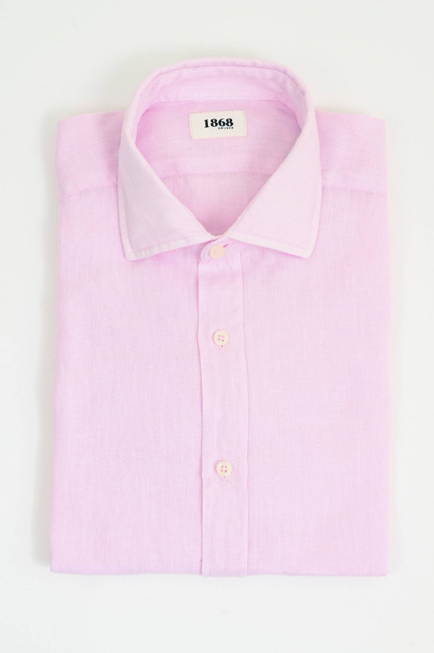 1868 Leinenhemd in Hellrosa