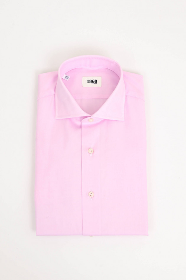 1868 Twill-Hemd in Rosa