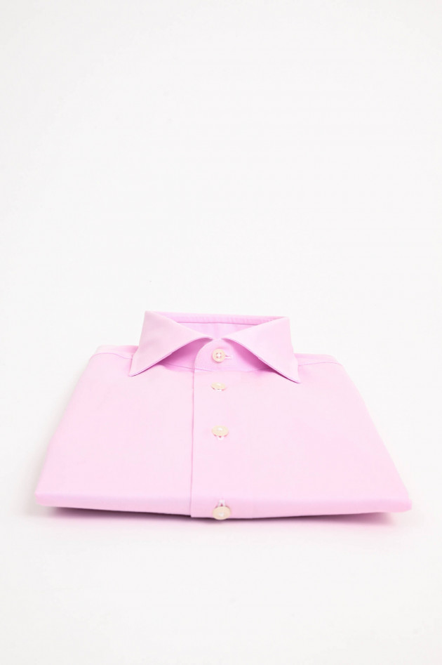 1868 Twill-Hemd in Rosa