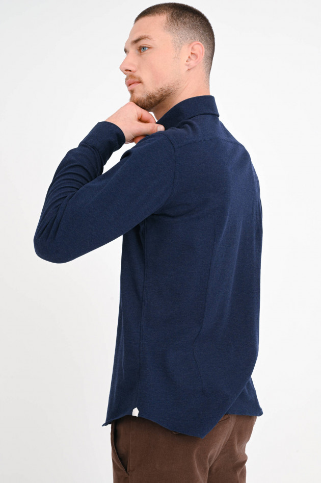 1868 Piquet Jerseyhemd in Navy