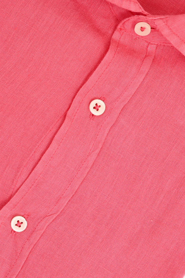 1868 Leinenhemd in Coralpink