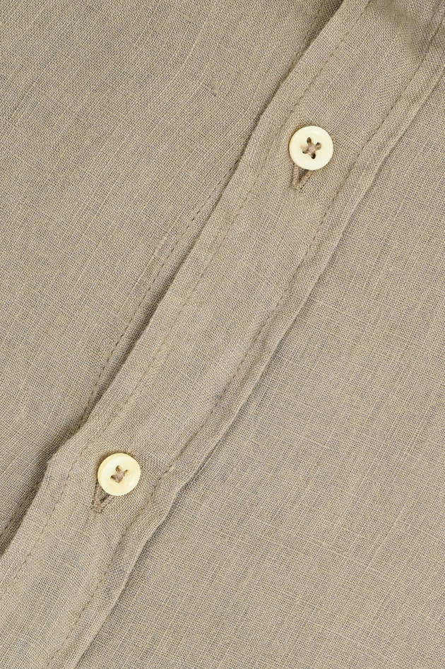 1868 Leinenhemd in Light Olive