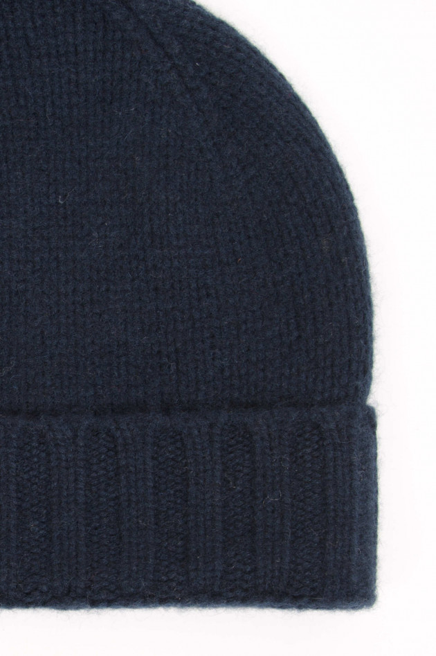 1868 Cashmere Mütze in Navy