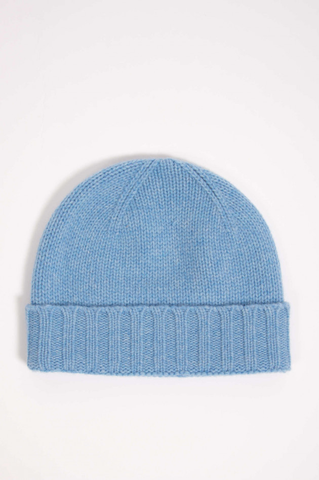 1868 Cashmere Mütze in Hellblau