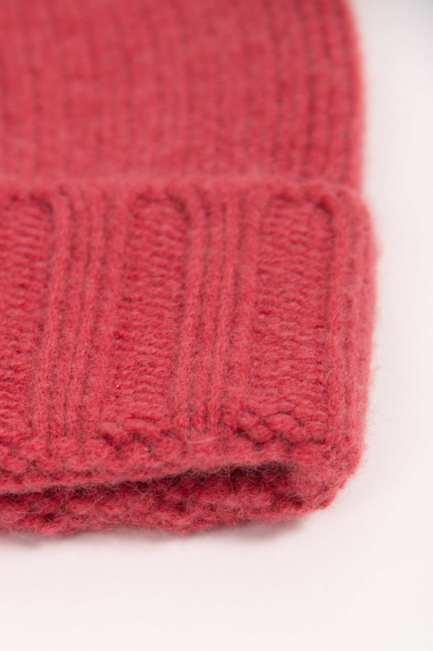 1868 Cashmere Mütze in Rot