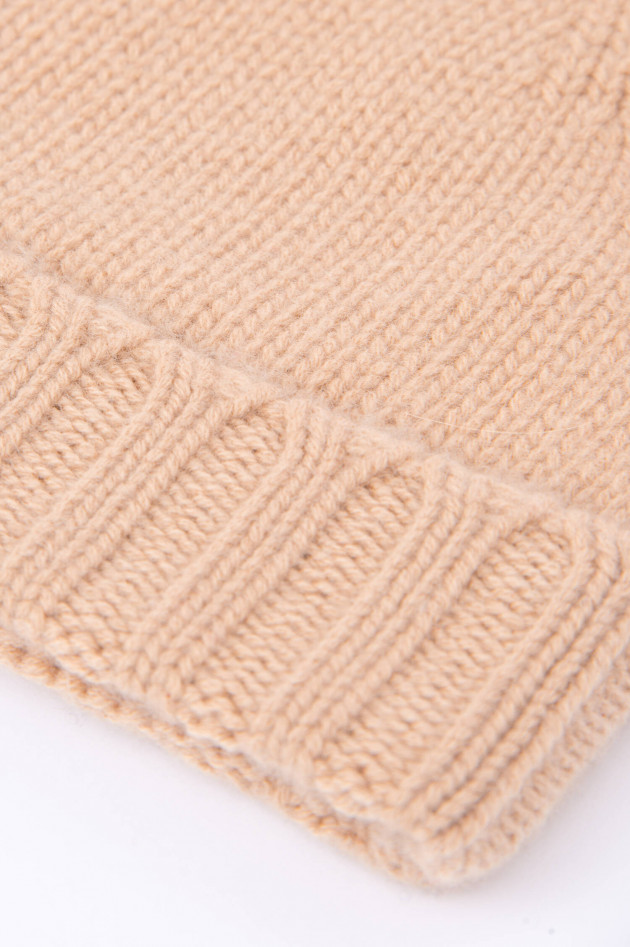 1868 Cashmere Mütze in Taupe