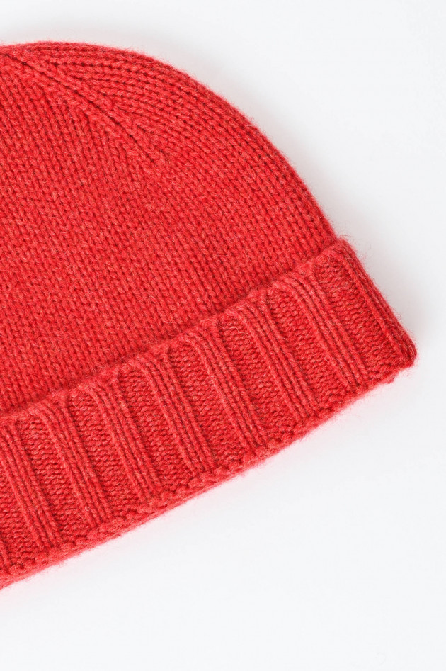 1868 Cashmere Mütze in Rot