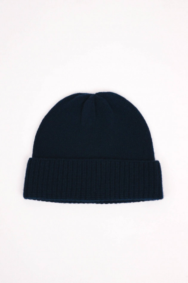 1868 Cashmere Mütze in Navy