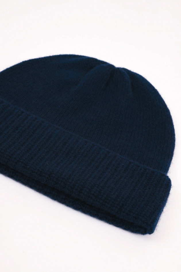 1868 Cashmere Mütze in Navy