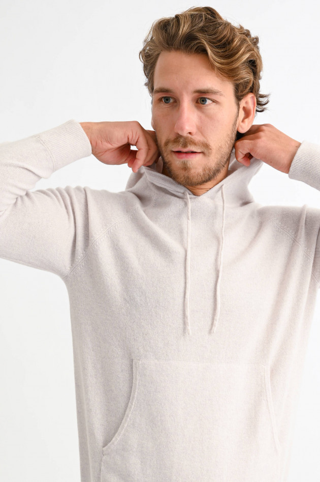 1868 Cashmere Hoodie in Natur