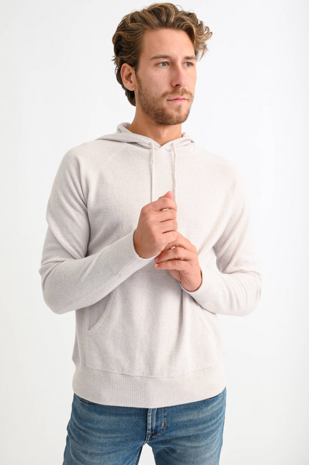 1868 Cashmere Hoodie in Natur
