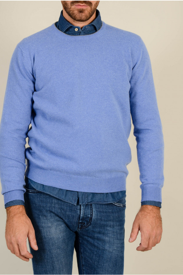 1868 Pullover in Hellblau