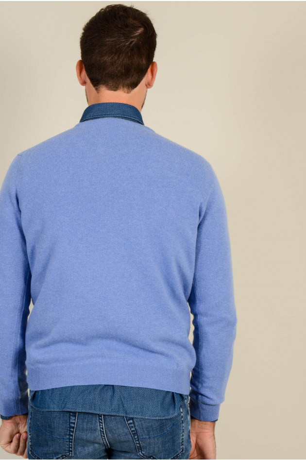 1868 Pullover in Hellblau