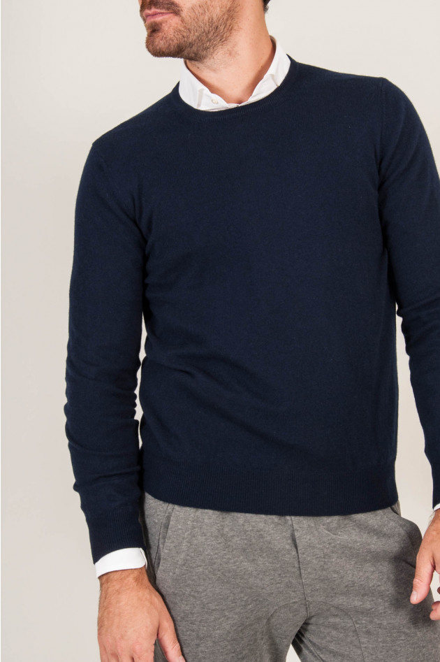 1868 Pullover aus Cashmere in Navy