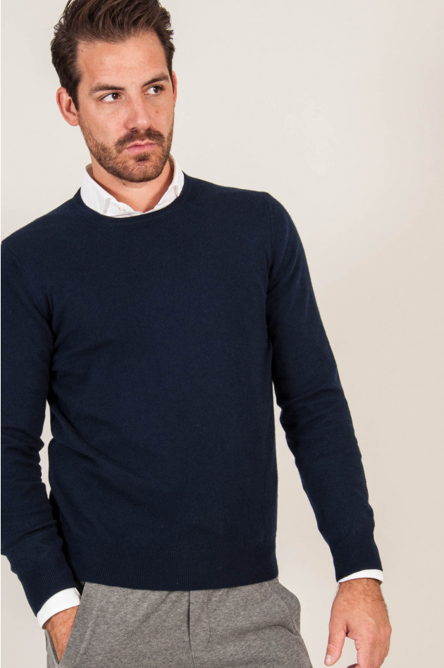 1868 Pullover aus Cashmere in Navy