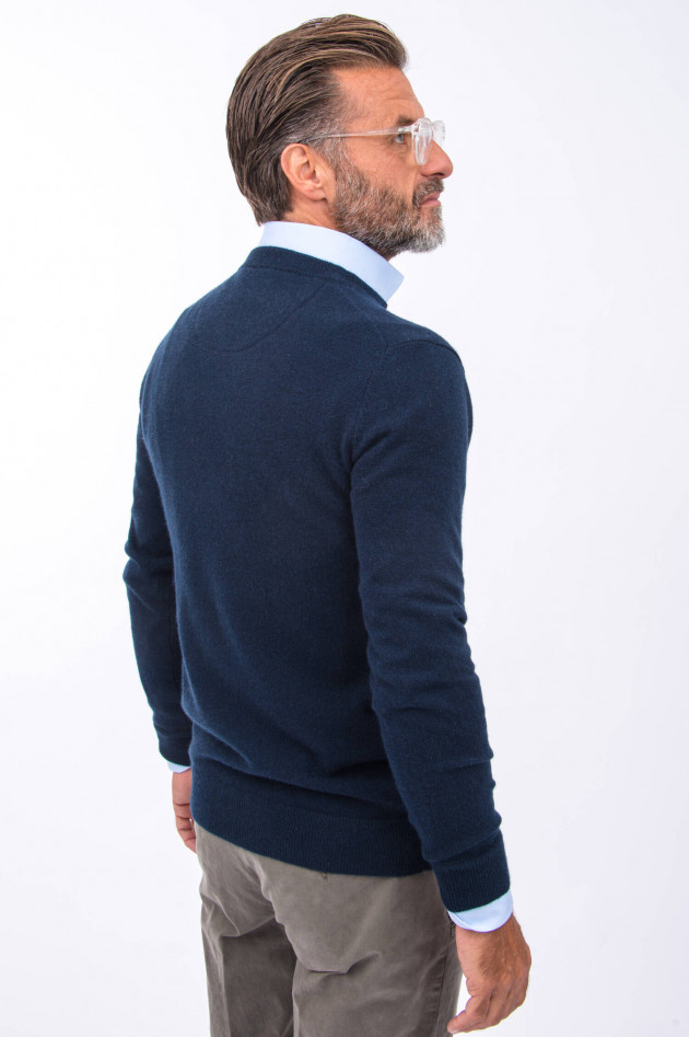 1868 Cashmere Pullover in Navy