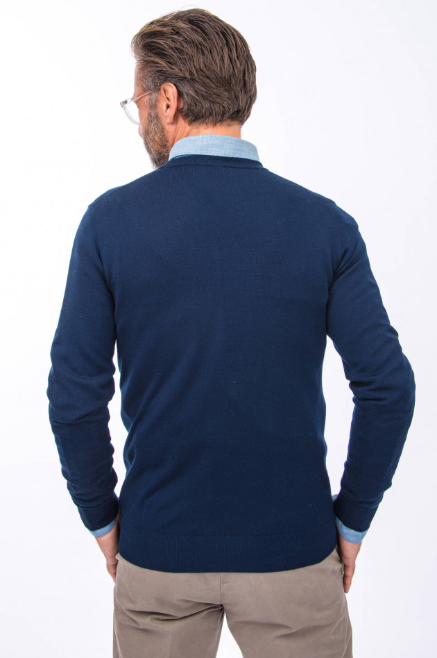 1868 Wollpullover in Navy